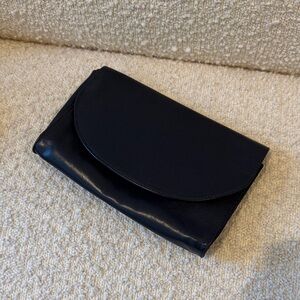 Vintage Navy/Black Clutch Bag